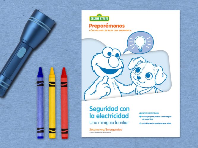Power safety guide in Spanish
