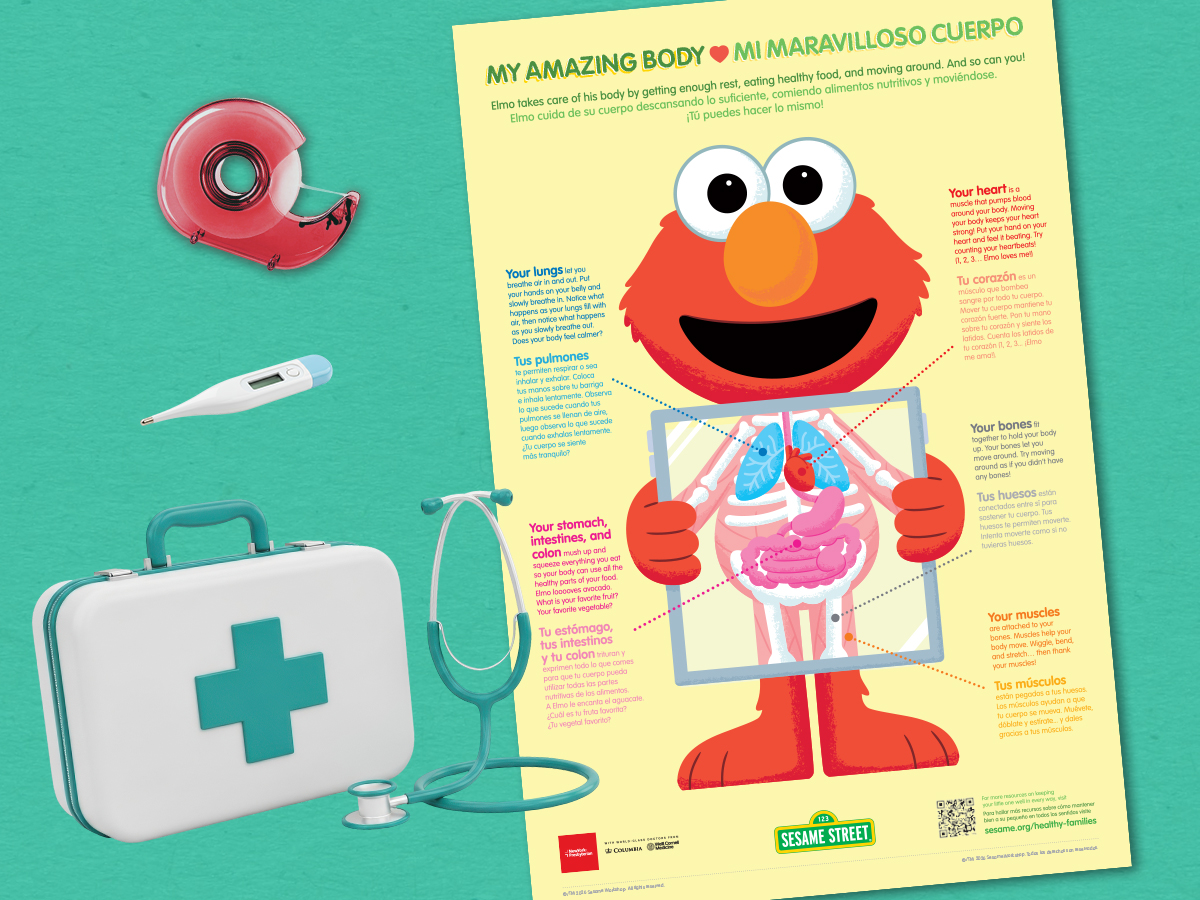 Elmo My amazing body