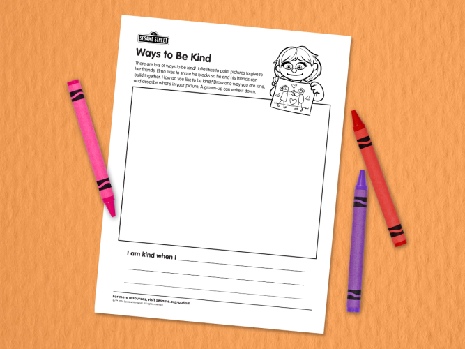 Ways to be kind thumbnail Printable