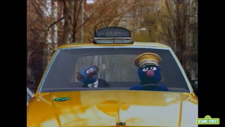 Grover and Mr. Johnson