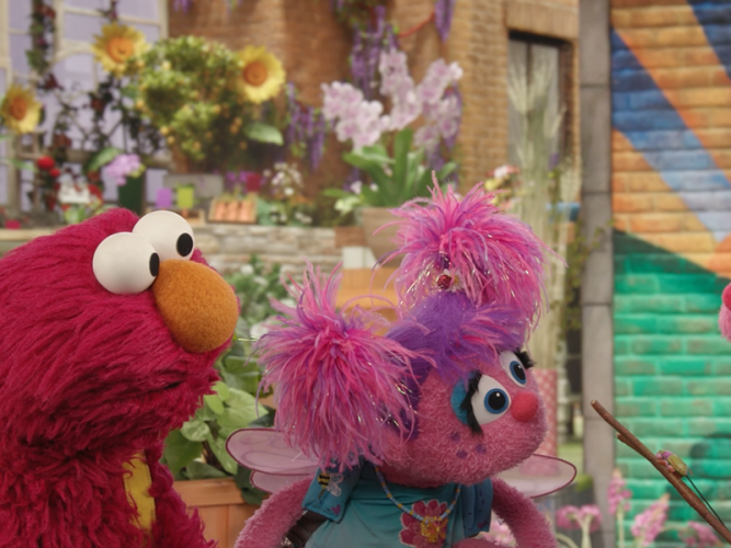 Elmo and Abby