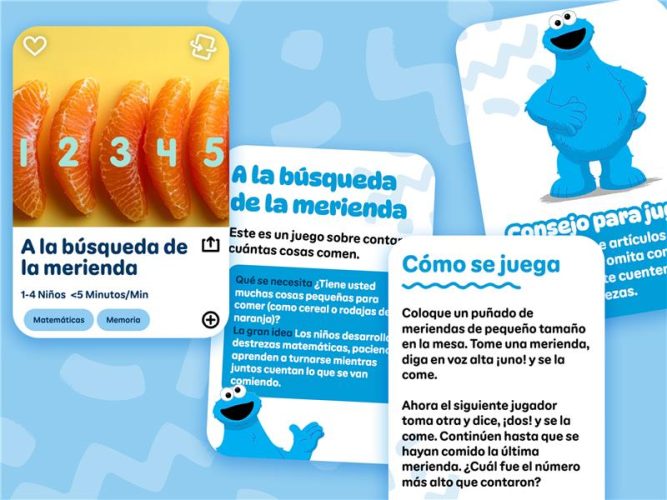 Let's Play Outside interactive in Spanish