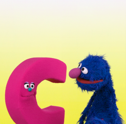 Grover with the letter C
