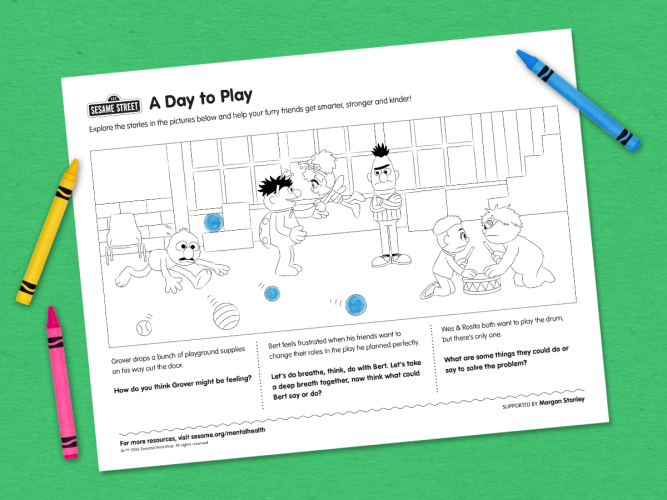 A Day to Play Printable