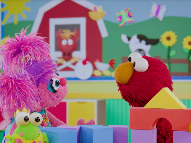 Elmo and Abby