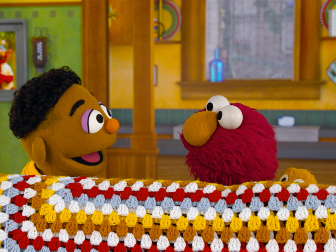Wes and Elmo