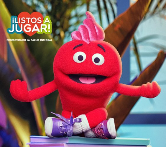 Red Plaza Sesamo Muppet