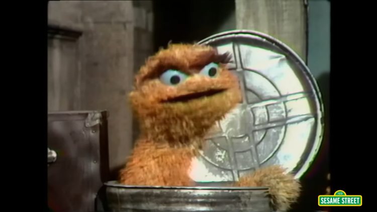 Oscar when he was orange
