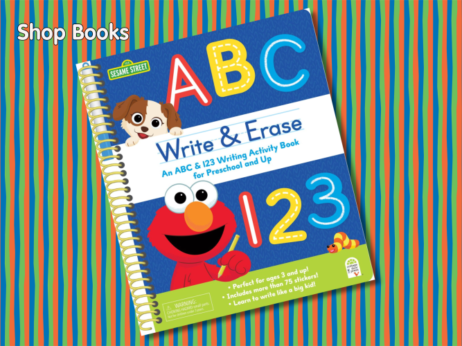 Elmo and Tango with the ABCs and 123s