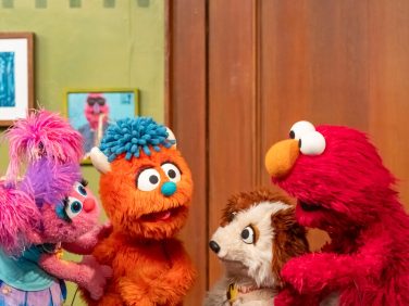 Elmo, Abby and Rudy